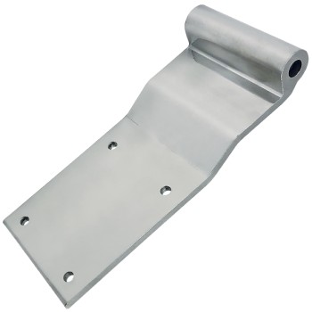 SCTEG Vans / Curtain Sider Square Hinge - Polished Aluminium